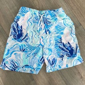 Boys Lilly Pulitzer swim shorts